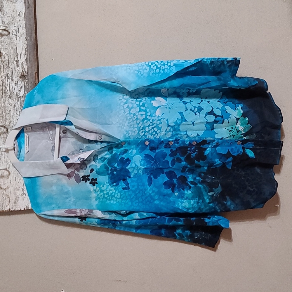 Soft Surroundings new without tags silk blouse